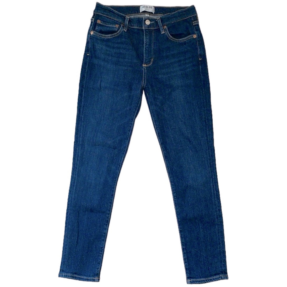 Agolde Sophie High Rise Skinny Crop in Reverb, Size 28 - Picture 3 of 12
